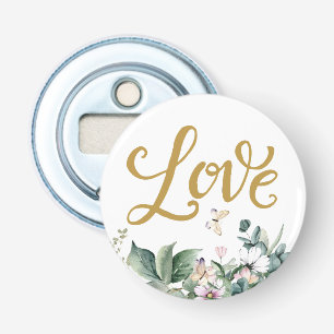 Décapsuleur Mariage de jardin Favor Aimant Bouteille Ouvrir