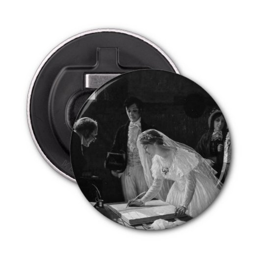 Décapsuleur Mariée victorienne (Devant)