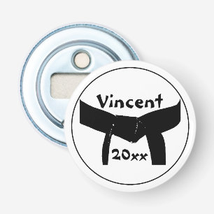 Décapsuleur Martial Arts Black Belt Bottle Opener