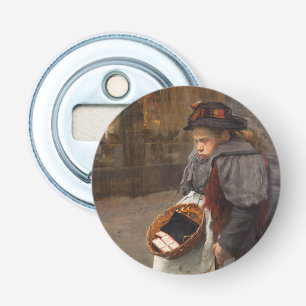 Décapsuleur Matchstick Girl pauvre rue Urchin Pauvreté urbaine