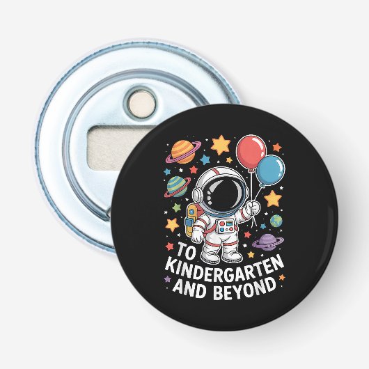 Décapsuleur Maternelle et au-delà Astronaute Espace  (Devant)