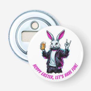 Décapsuleur Mauvais lapin de Pâques ! Joyeuses Pâques, amusons