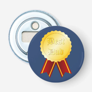 Décapsuleur Médaille Ruban Meilleur Papa Fête des Pères