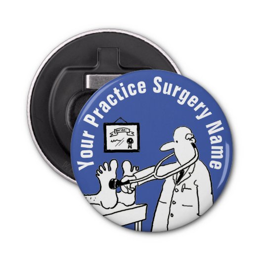 Décapsuleur Médecin amusant avec Stethoscope (Devant)