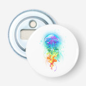 Décapsuleur Méduse arc-en-ciel (Devant)