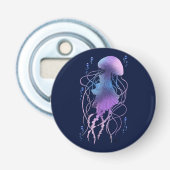 Décapsuleur Méduse Éthérée Violet Bleu (Devant)