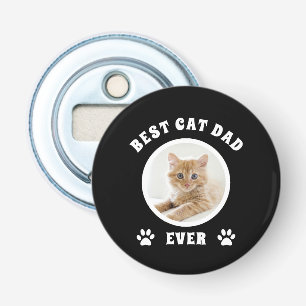 Décapsuleur Meilleur Chat Papa Jamais Personnalisé Photo Perso