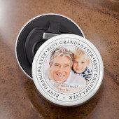 Décapsuleur Meilleur grand-père jamais photo classique moderne