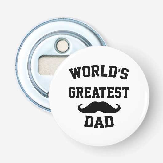 Décapsuleur Meilleur papa du monde (Devant)