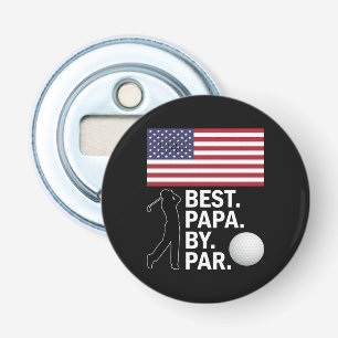 Décapsuleur Meilleur Papa Par Golfing Papa Fête des Pères Golf
