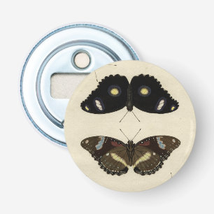 Décapsuleur Mélange coloré de papillon sur l'arrière - plan