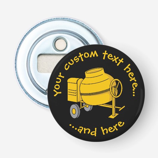 Décapsuleur Mélangeur de béton (Devant)