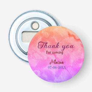 Décapsuleur Merci pour la fête d'anniversaire à venir ajouter