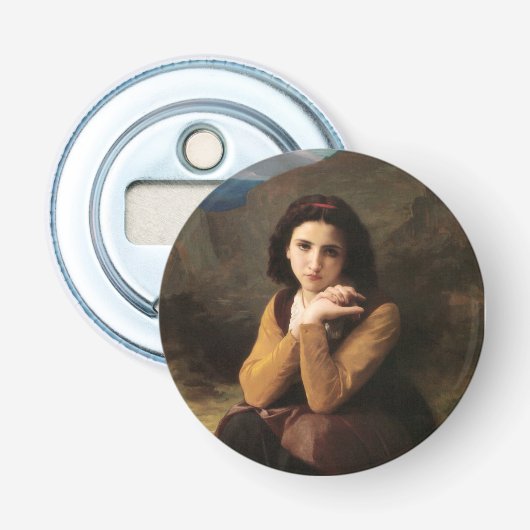 Décapsuleur Mignon Innocence d'une adolescente, Bouguereau (Devant)