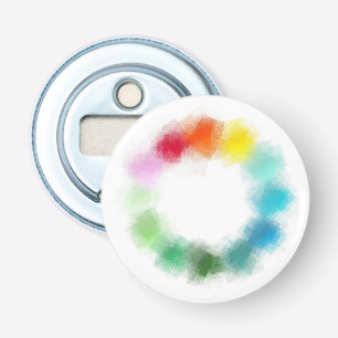 Décapsuleur Modèle blanc Abstrait moderne coloré personnalis