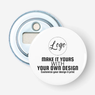 Décapsuleur Modèle de bouton cercle personnalisé