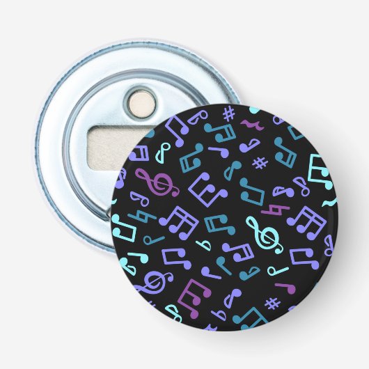 Décapsuleur Modèle de notes de musique (Devant)