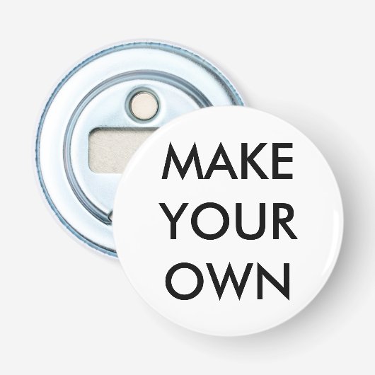 Décapsuleur Modèle vierge de l'ouverture de la bouteille magné (Devant)