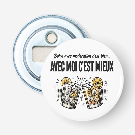 Décapsuleur Modération (Devant)