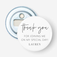 Moderne Simple minimaliste Merci chic