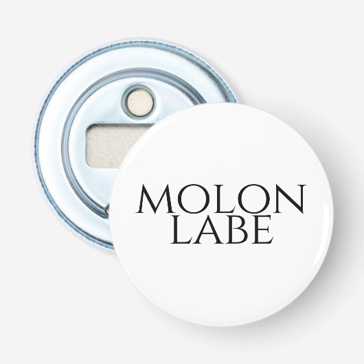 Décapsuleur Molon Labe (Devant)