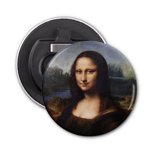 Décapsuleur Mona Lisa & Leonardo da Vinci /Italie vintage (Devant)