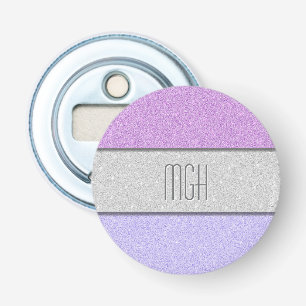 Décapsuleur Monogramme personnalisé faux paillettes Bling