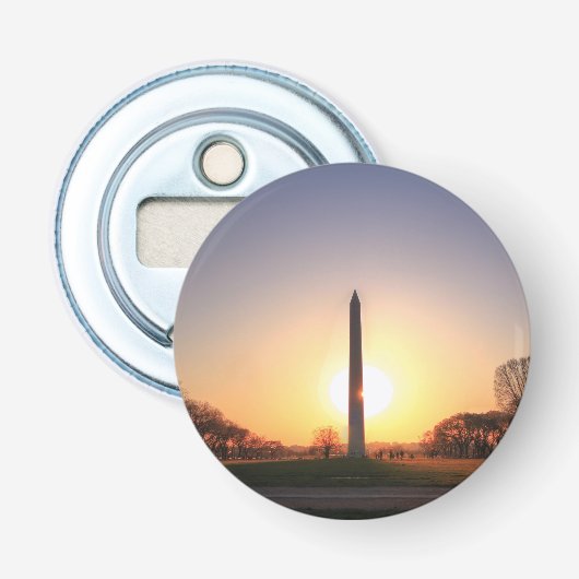 Décapsuleur Monument de Washington au coucher du soleil (Devant)