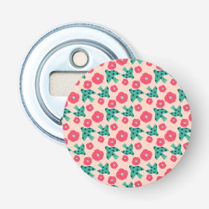 Décapsuleur motif_8_camellia et oiseau_2