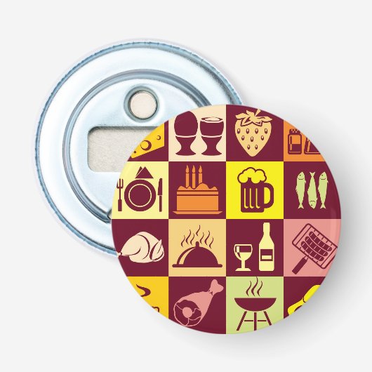 Décapsuleur Motif alimentaire 3 (Devant)