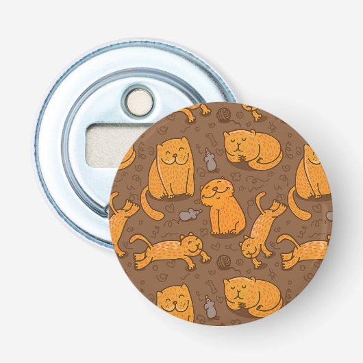Décapsuleur Motif avec des chats (Devant)