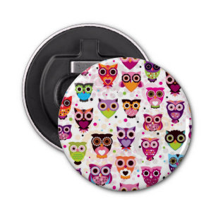 Décapsuleur Motif coloré de hibou pour les enfants 2