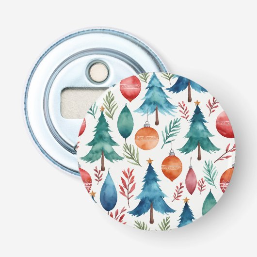 Décapsuleur Motif d'arbre de Noël (Devant)