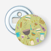 Décapsuleur Motif de barbecue (Devant)