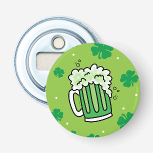 Décapsuleur Motif de bière de vert du jour de St Patrick