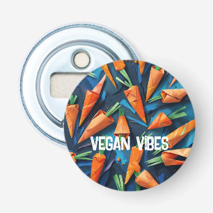 Décapsuleur Motif de carottes en origami - Vibes véganes