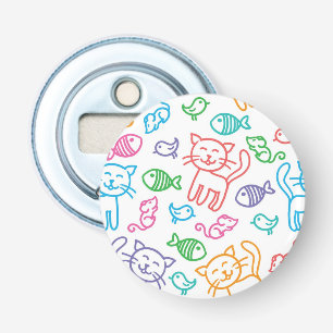 Décapsuleur motif de chat