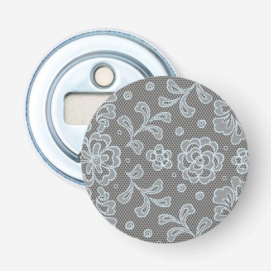 Décapsuleur Motif de dentelle, cru 6 de fleur (Devant)