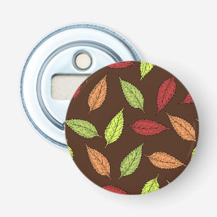 Décapsuleur Motif De Feuilles, Feuilles Colorés, Feuilles D'Au
