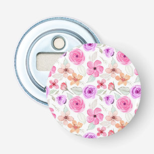 Décapsuleur Motif de fleurs