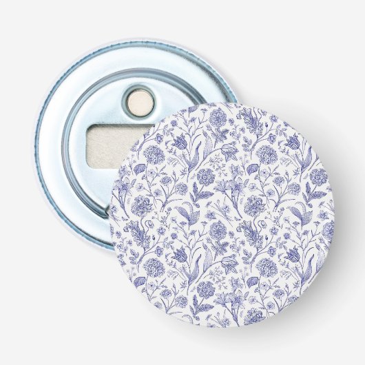Décapsuleur Motif de fleurs (Devant)