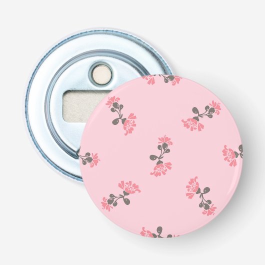 Décapsuleur Motif de fleurs (Devant)