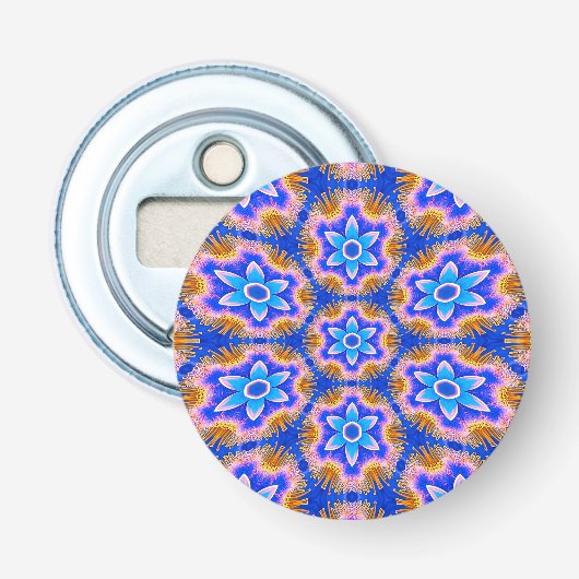 Décapsuleur Motif de fleurs de fleur mignonne (Devant)