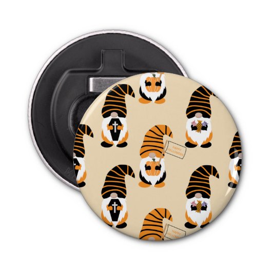 Décapsuleur Motif De Gnomes, Halloween Gnomes Trick Ou Treat (Devant)