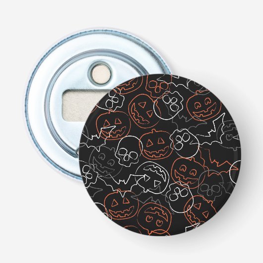 Décapsuleur Motif de Halloween (Devant)