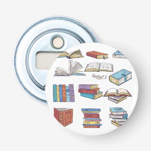 Décapsuleur Motif de livre (Devant)