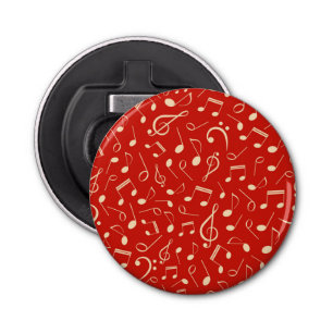 Décapsuleur Motif de notes musicales