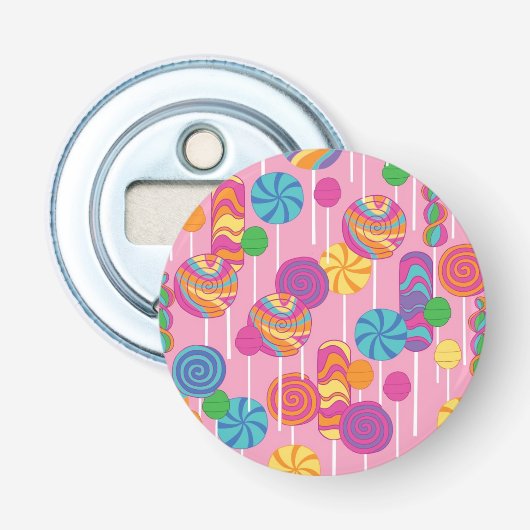 Décapsuleur Motif de sucrerie de lucettes (Devant)