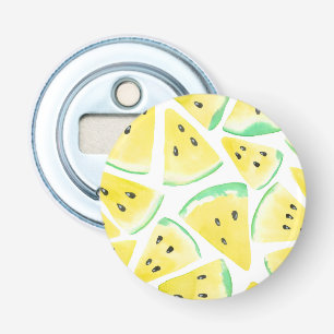 Décapsuleur Motif de tranches de pastèque jaune