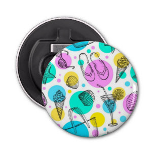 Décapsuleur Motif d'été